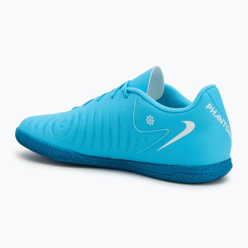 Herren Fußballschuhe Nike Phantom GX 2 Club IC blau fury/weiß 3