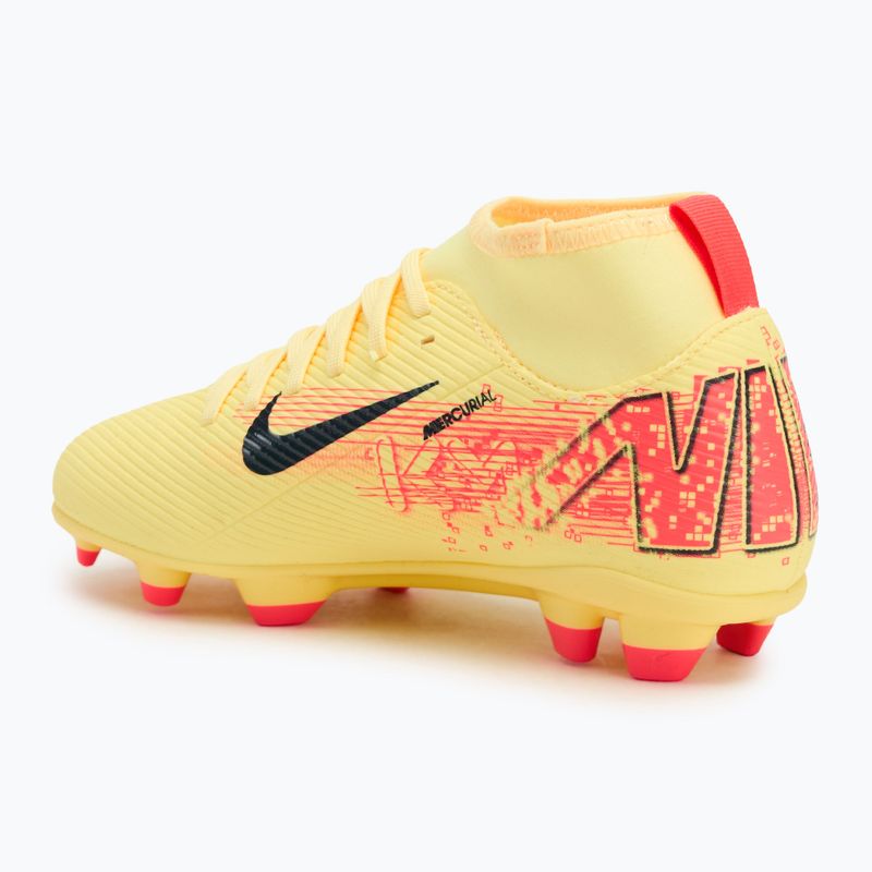 Nike Superfly 10 Club Kylian Mbappe FG/MG Kinder Fußballschuhe helles Laser Orange/Armory Navy 3