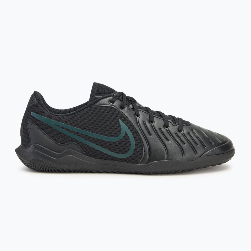 Herren-Fußballschuhe Nike Tiempo Legend 10 Club IC schwarz/tief Dschungel/schwarz 2