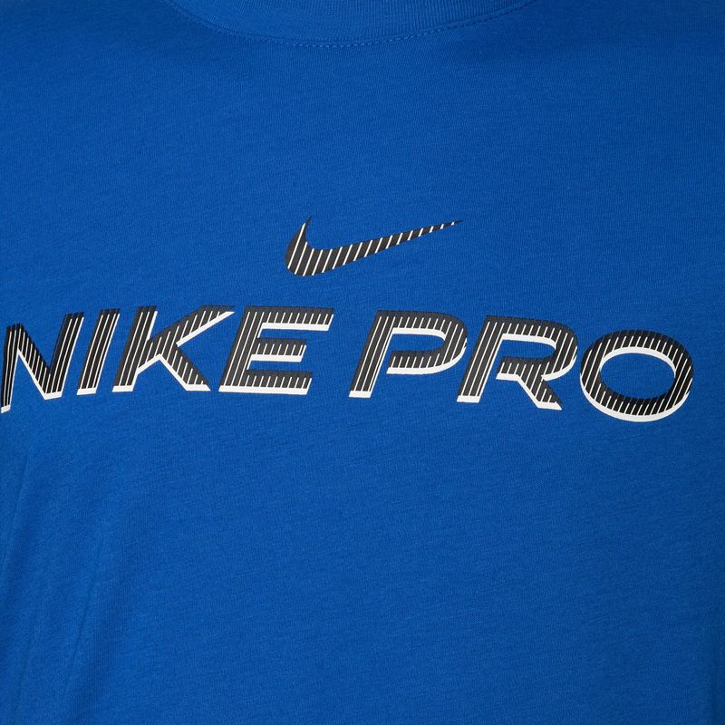 Trainingsshirt Herren Nike Dri-Fit Fitness dame royal 3