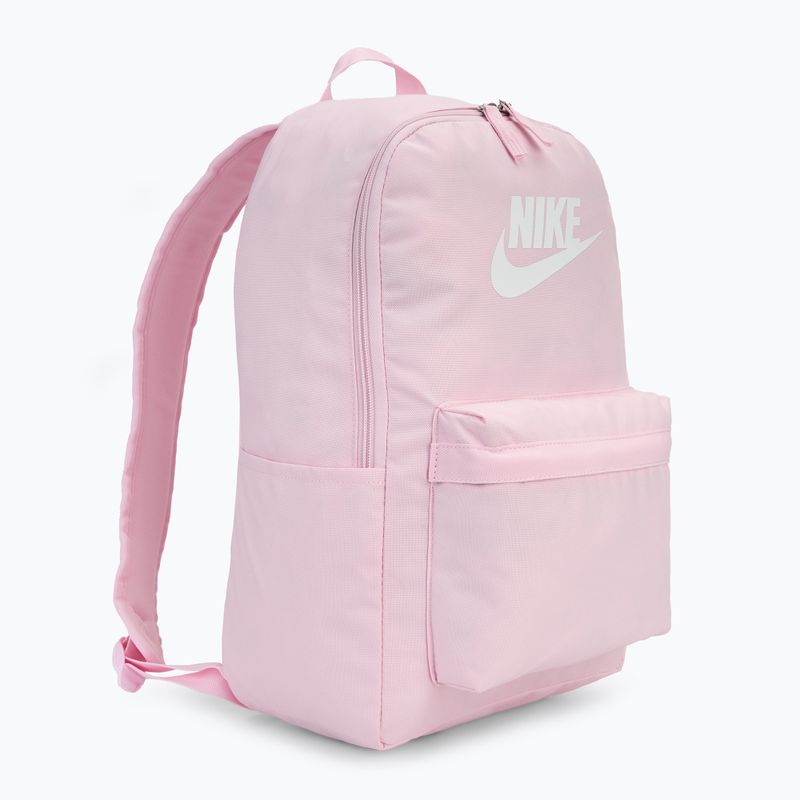 Nike Heritage 25 rosa Schaumstoff/weißer Rucksack 2