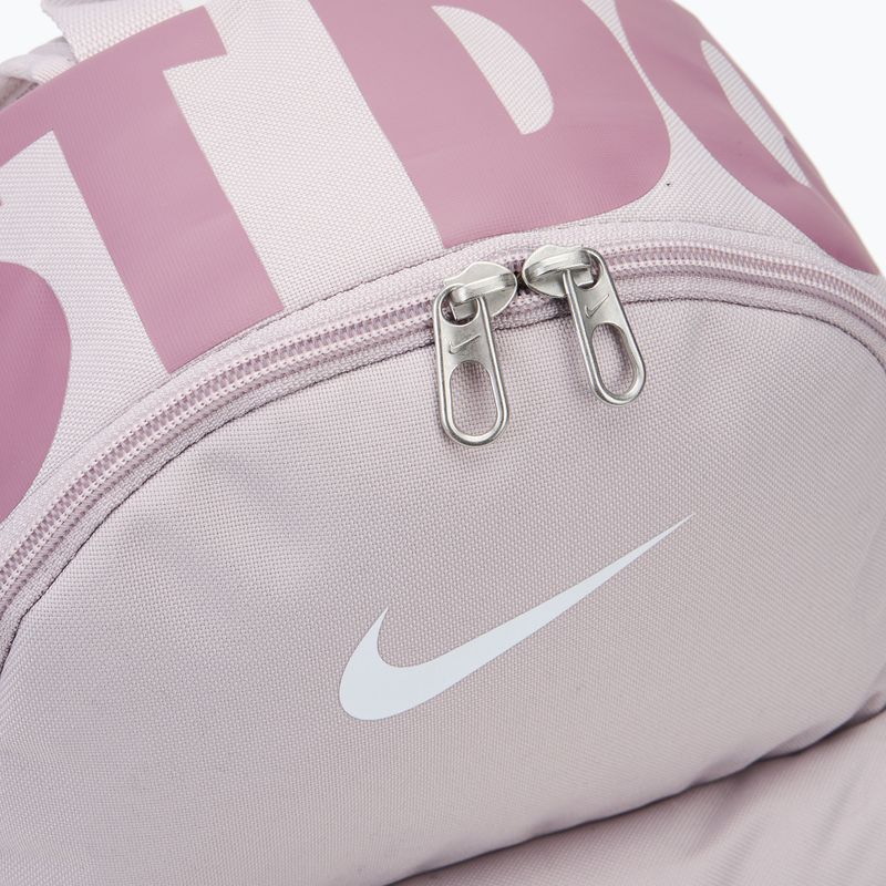 Nike Brasilia Just Do It Mini 11 l Kinder städtischen Rucksack Platin violett/Pflaumenstaub/weiß 5