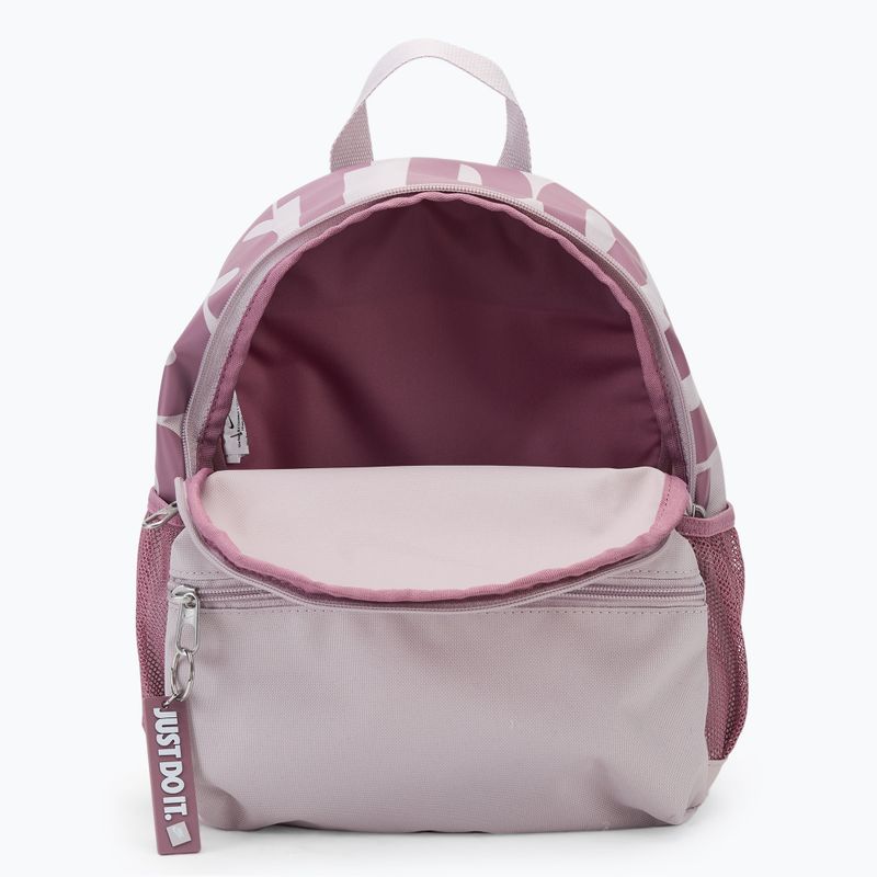 Nike Brasilia Just Do It Mini 11 l Kinder städtischen Rucksack Platin violett/Pflaumenstaub/weiß 6