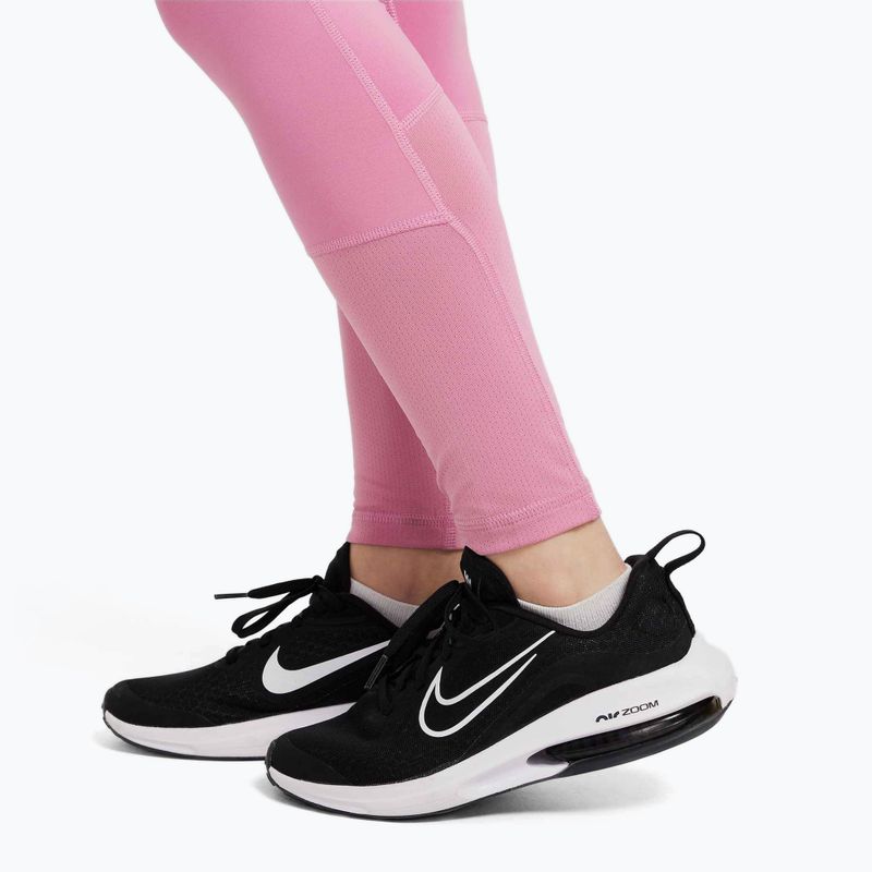 Kinderleggings Nike Pro Dri-FIT magic flamingo/white 6