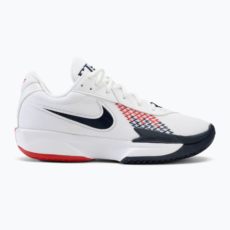 Herren Basketballschuhe Nike G.T. Cut Academy weiß/sportrot/obsidian 2