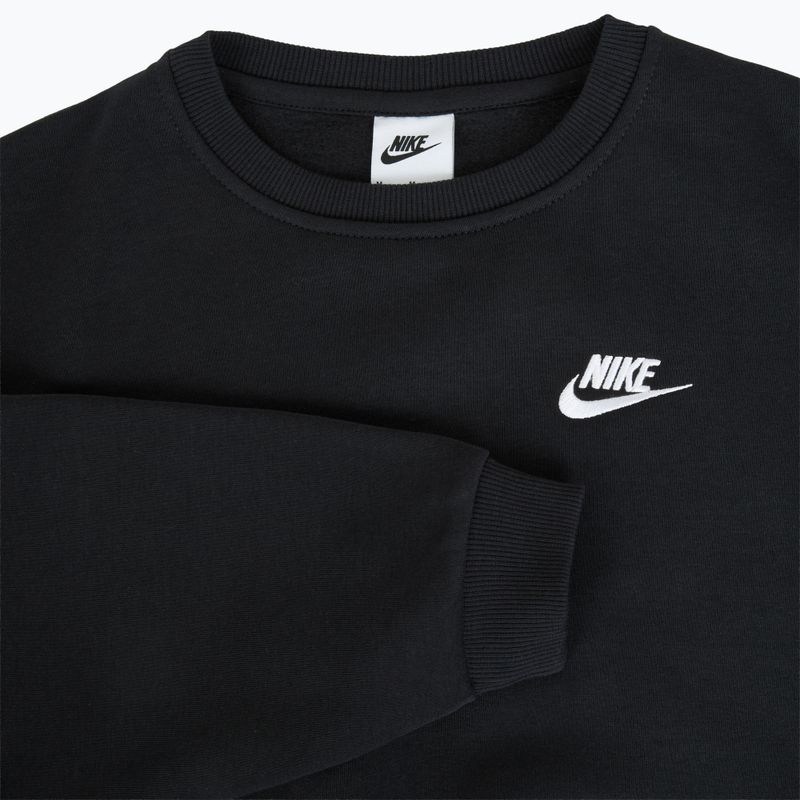 Nike Sportswear Club Fleece schwarz/weiss Kinder Sweatshirt 7