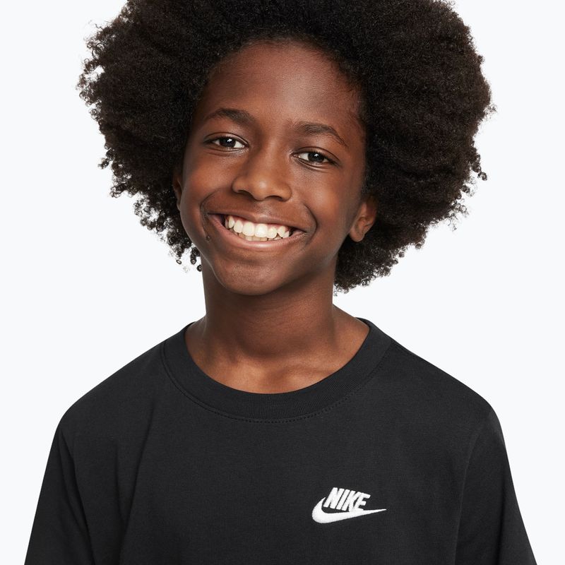Kinder-Shirt Nike Sportswear black 7