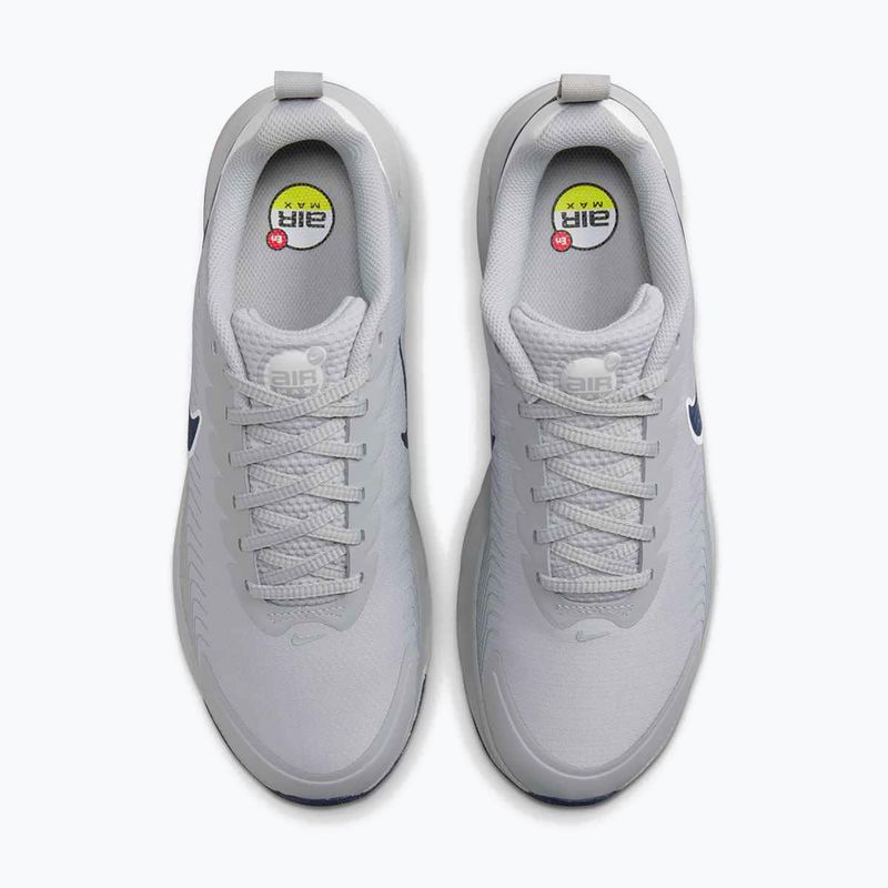 Männer Nike Air Max Nuaxis leichte Rauch grau/obsidian/cyber/weiß Schuhe 12