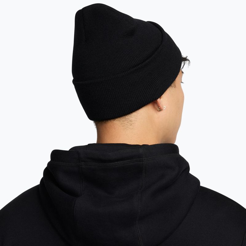 Wintermütze Nike Peak Swoosh Beanie black/white 2