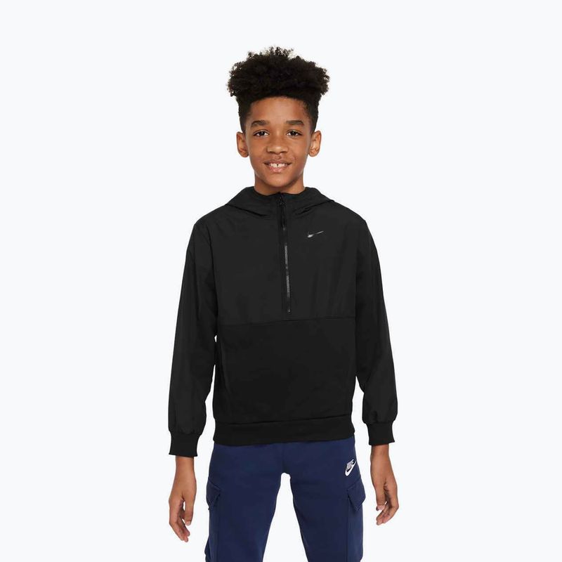 Nike Sportswear City Utility EasyOn Kinder Sweatshirt schwarz/schwarz 8
