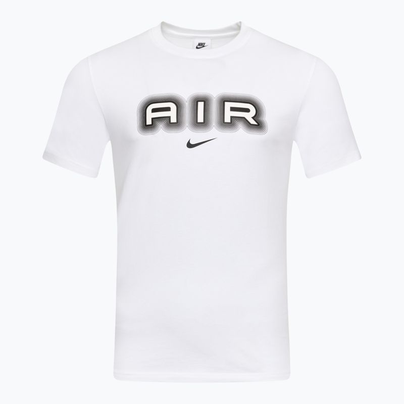 Herren Nike Air Graphic weiß/schwarzes T-Shirt