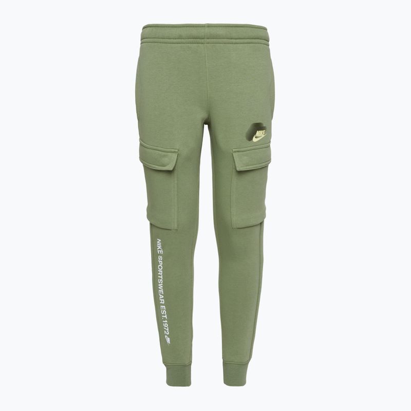 Hose Kinder Nike Sportswear Standard Issue Cargo oil green
