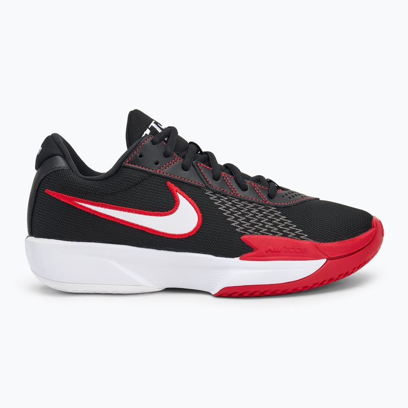 Herren Basketballschuhe Nike G.T. Cut Academy schwarz/universitätsrot/eisengrau/weiß 2