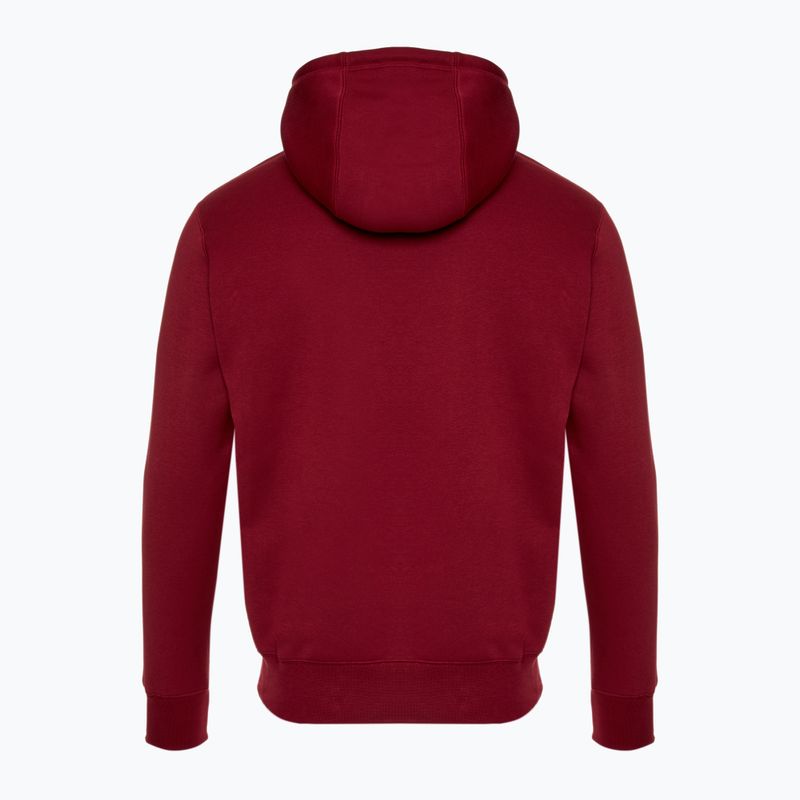 Nike Club Fleece-Kapuzenpulli, Herren, teamrot/teamrot 2