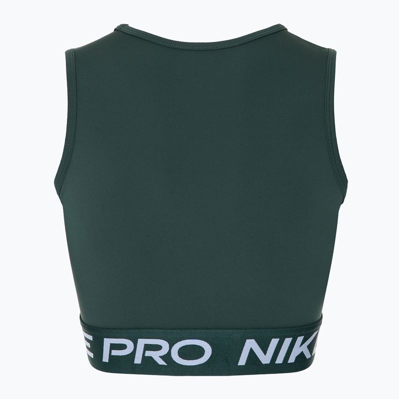 Nike Pro Dri-Fit Vintage grün/weiss Damen Trainings-Top 2