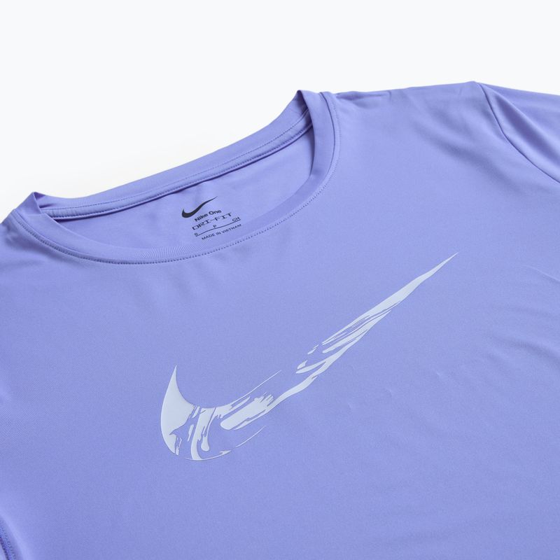 Damen Nike One Dri-Fit Royal Pulse / Vintage Grün Laufshirt 3