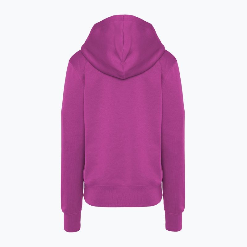 Hoodie Sweatshirt Damen Nike Sportswear Phoenix Fleece hot fuchsia / sail 2