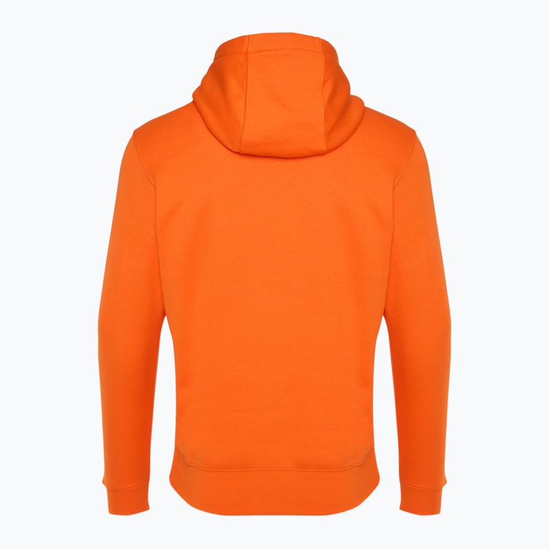 Nike Sportswear Club Fleece Hoodie Herren Sicherheit Orange/ Sicherheit Orange/ Weiß 2