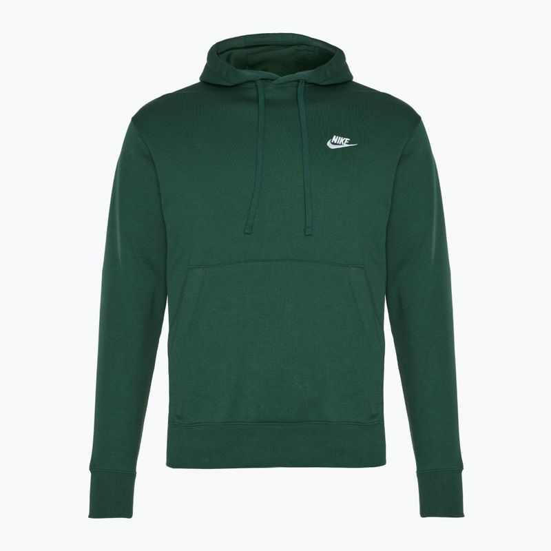 Herren Nike Sportswear Club Fleece Hoodie Tanne / Tanne / Weiß