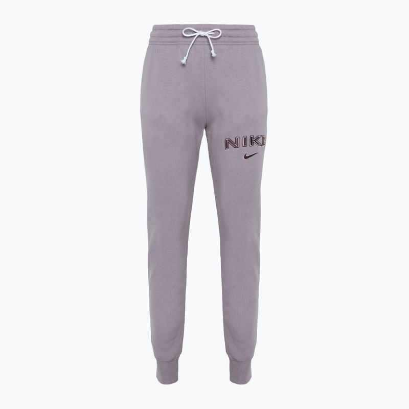 Hose Damen Nike Phoenix Fleece light violet ore