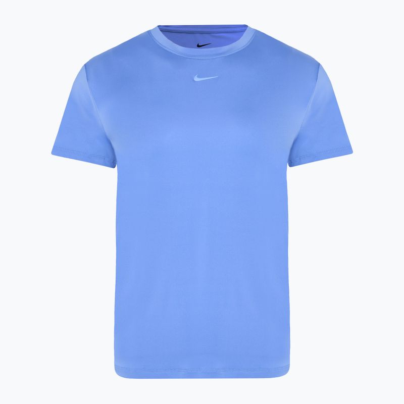 Nike One Classic Dri-Fit Royal Pulse/Schwarzes Damen-T-Shirt