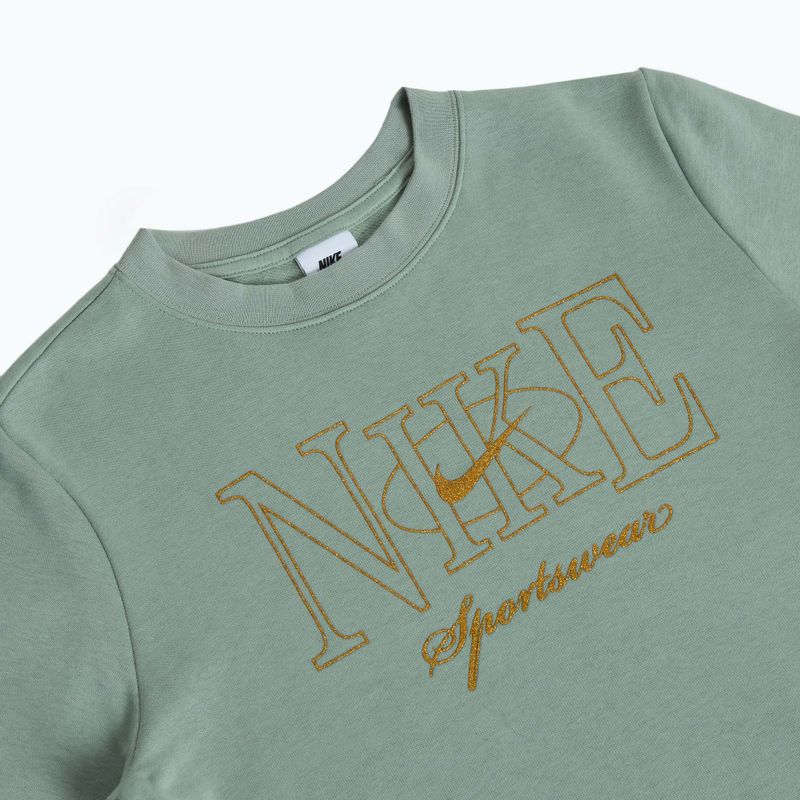 Hoodie Sweatshirt Damen Nike Sportswear Club Fleece jade horizon 3