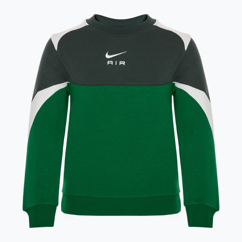 Sweatshirt Hoodie Kinder Nike Air Crew malachite/vintage green/sail/sail