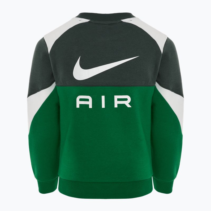 Sweatshirt Hoodie Kinder Nike Air Crew malachite/vintage green/sail/sail 2