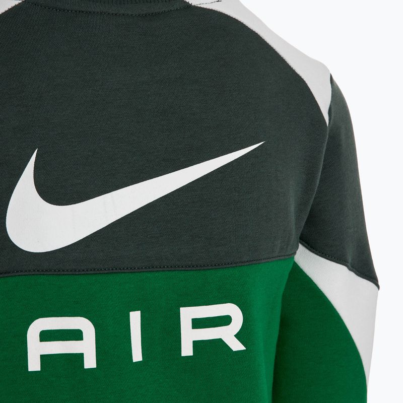 Sweatshirt Hoodie Kinder Nike Air Crew malachite/vintage green/sail/sail 4