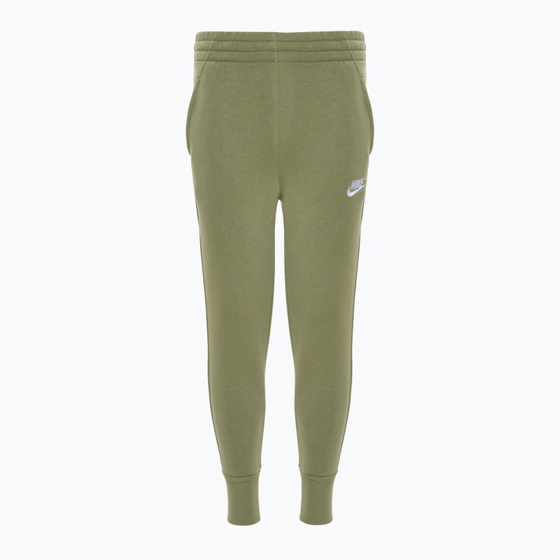 Hose Kinder Nike Sportswear Club Fleece oil green/oil green/white