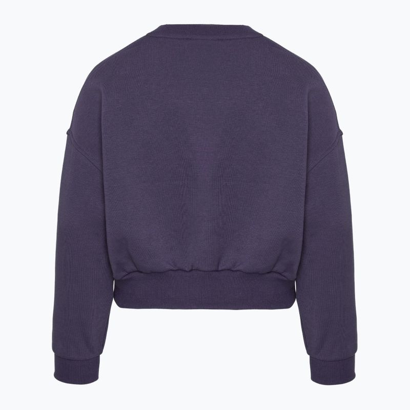 Hoodie Sweatshirt Kinder Nike Sportswear Club Fleece dark raisin / white 2