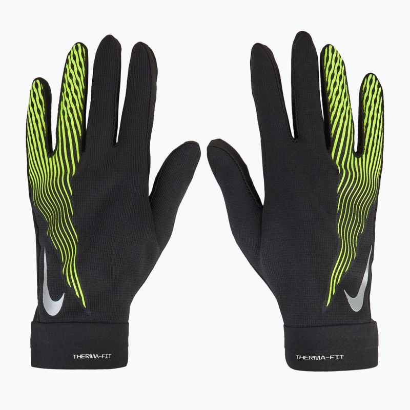 Nike Academy Therma-FIT Handschuhe schwarz/schwarz/volt 3