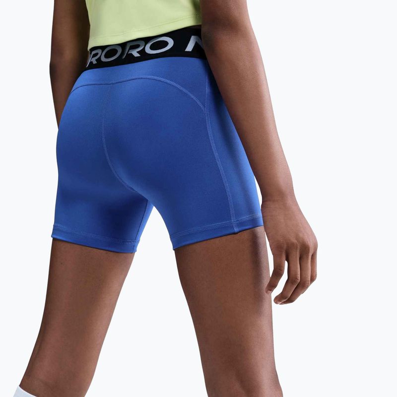 Nike Pro comet blau/weiss Kinder-Shorts 5
