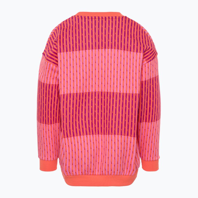 Sweatshirt Hoodie Kinder Nike Sportswear Club Fleece light wild mango/light wild mango/hot fuchsia 2