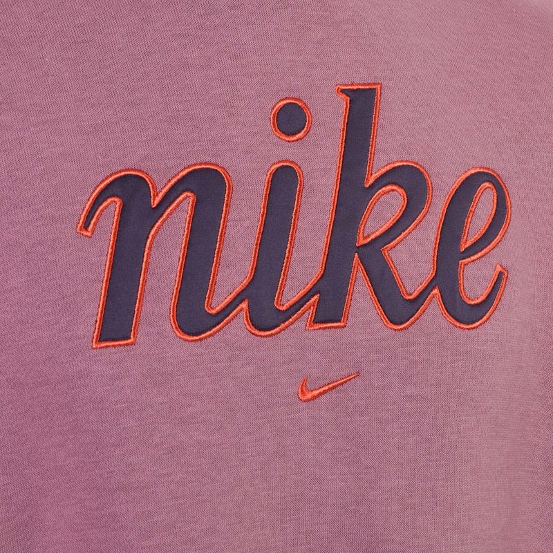 Sweatshirt Hoodie Kinder Nike Sportswear Club Fleece plum dust/light wild mango 3