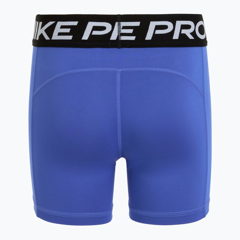 Nike Pro comet blau/weiss Kinder-Shorts 7