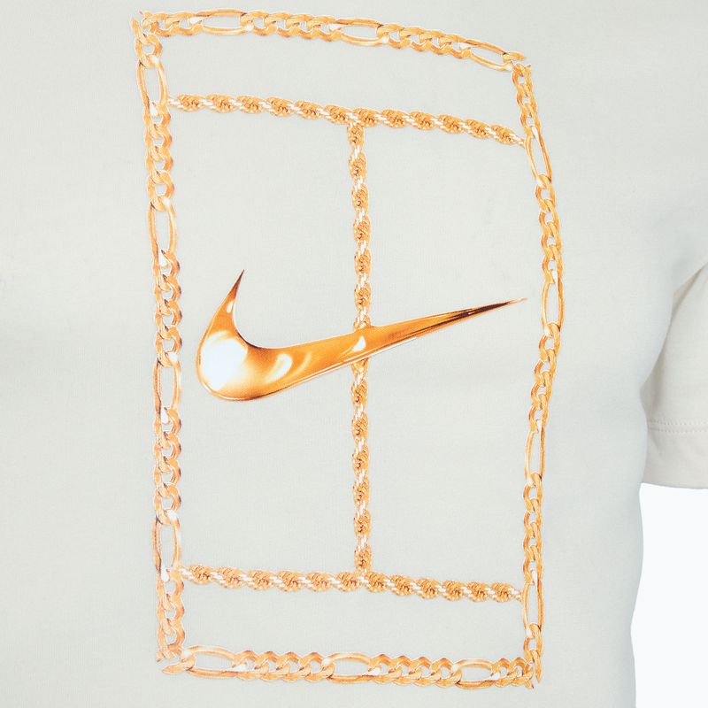 Herren Nike Court Dri-FIT Tennisshirt hell orewood braun 3