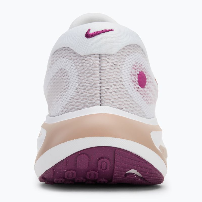 Nike Journey Run Damen Laufschuhe weiß/hot fuchsia/ platinumviolet/ metallicredbronze 6