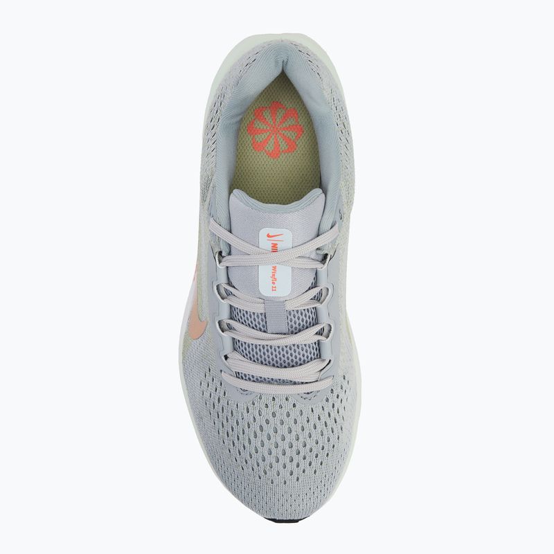 Laufschuhe Damen Nike Winflo 11 wolf grey/olive aura/lightpumice/metallicredbronze 5