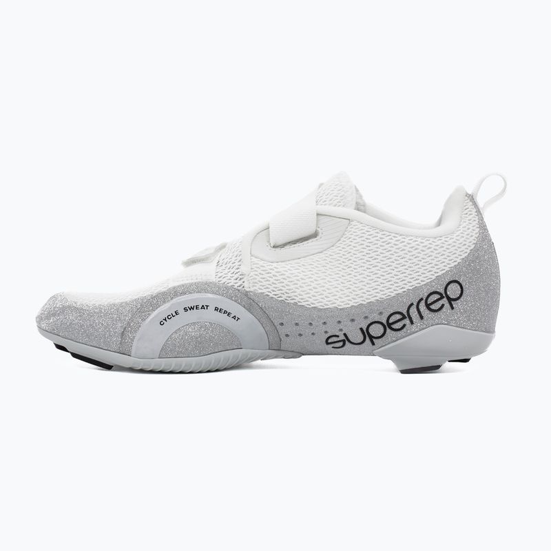 Nike Superrep Cycle 2 Premium Rennradschuh in Weiß/Purplatin/Schwarz 2