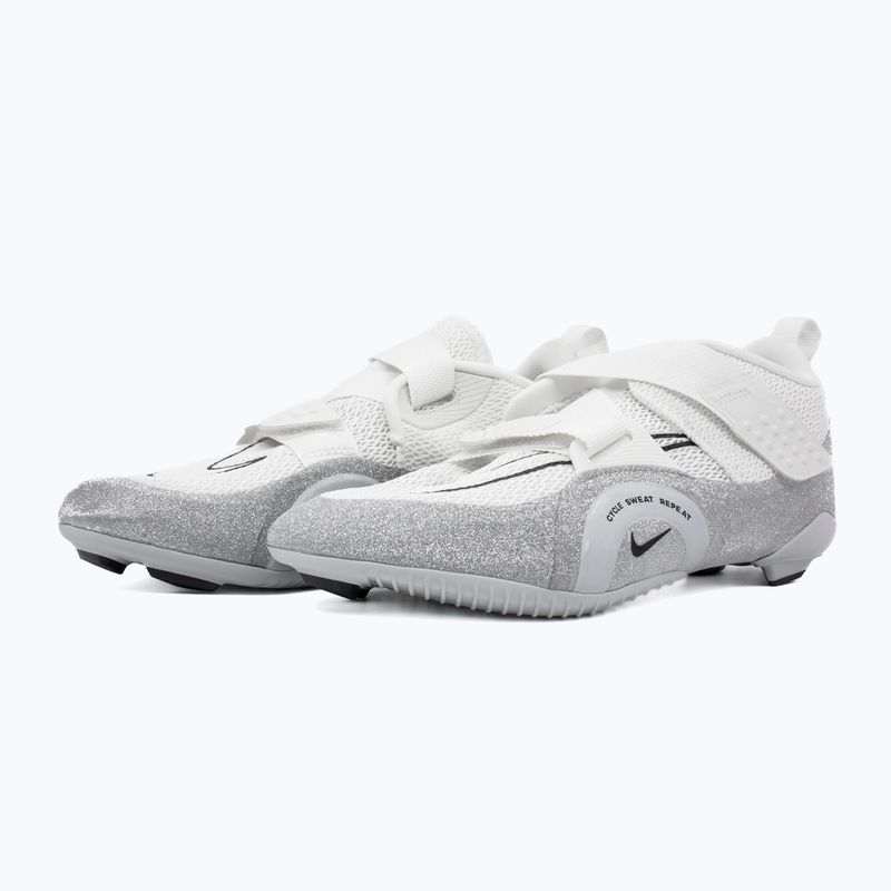 Nike Superrep Cycle 2 Premium Rennradschuh in Weiß/Purplatin/Schwarz 3