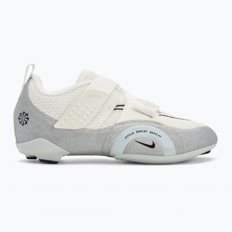 Nike Superrep Cycle 2 Premium Rennradschuh in Weiß/Purplatin/Schwarz 2