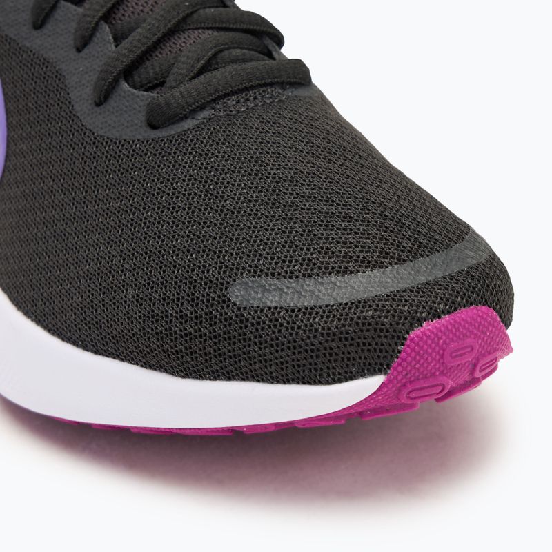 Laufschuhe Damen Nike Revolution 7 dark smoke grey/hyper violet/white/dusty cactus 7