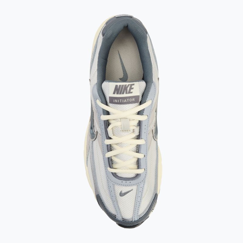 Laufschuhe Herren Nike Initiator light bone/coconut milk/ metallic silver/smoke grey 5