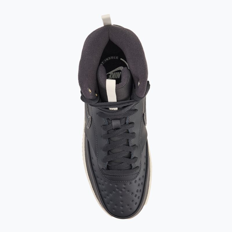 Herrenschuhe Nike Court Vision Mid elemental dark smoke grey/light bone/dark smoke grey 5