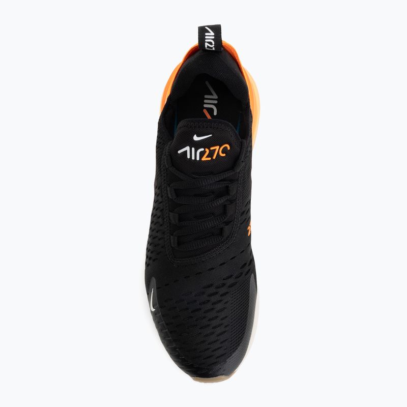 Herren-Sneaker Nike Air Max 270 Black/Bright Crimson/Total Orange 5