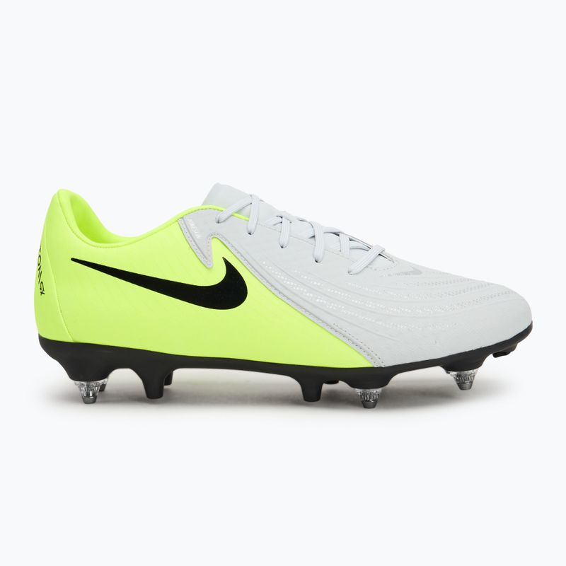 Fußballschuhe Herren Nike Phantom GX 2 Academy metallic silver/volt/black 2