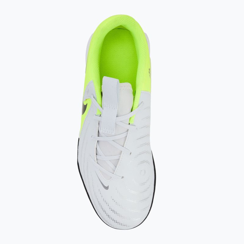 Fußballschuhe Kinder Nike Phantom GX 2 Academy IC metallic silver/volt/black 5
