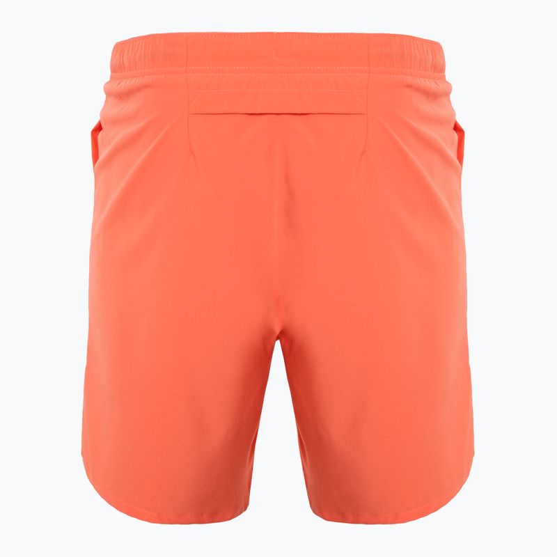 Nike Dri-Fit Challenger 7" Herren-Shorts, gefüttert mit leichtem Wild Mango / reflektierendem Silber 2