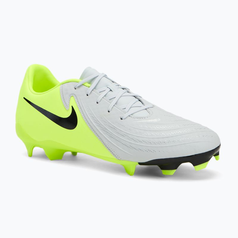 Herren Fußballschuhe Nike Phantom GX 2 Academy FG/MG metallic silber/volt/schwarz